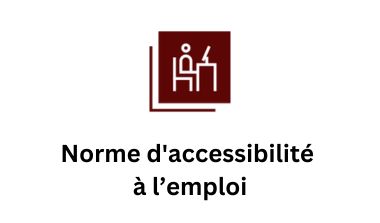 Icône figurant un groupe de personnes pour représenter l’accessibilité à l’emploi